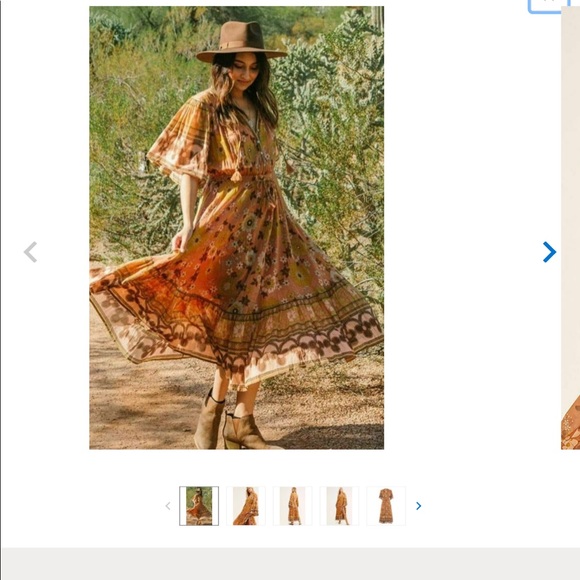 ❣️SPELL AND THE GYPSY BUTTERCUP SUNSET SKIRT❣️ - Picture 5 of 6